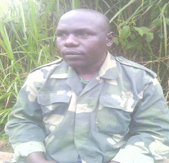 Colonel Jean Michel - Spokesperson of AN - Imbonezagutabara Oct 2014