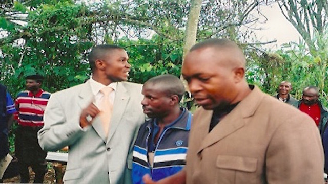 Major General Musare with DRC North-Kivu Governor Julien Paluku